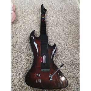 Guitar Hero Psyclone Essentials The Kingmaker Wireless Ps2/ps3 Guitar-No Dongle